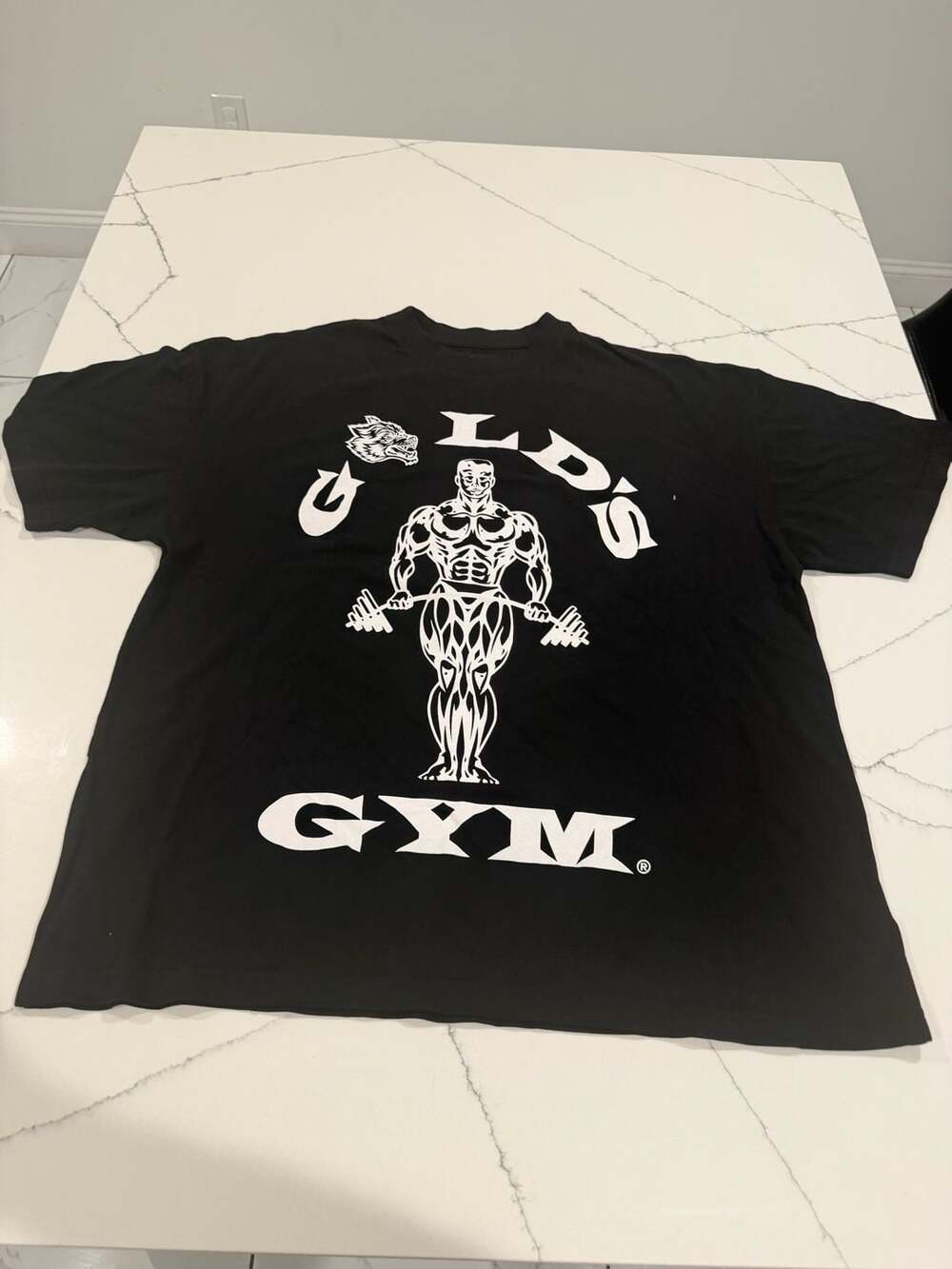 Darc Sport x Gold's Gym Limited Edition Graphic T-Shirt Black Size L